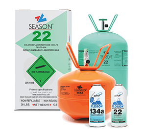 Refrigerants and cylinders