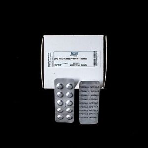 TOTAL CHLORINE DPD NO.3 TABLET (FOR MD100/600), 250 TESTS