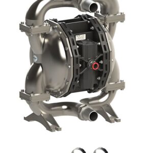 UNITOR AEROFLOW DOUBLE DIAPHRAGM PUMP 2 INCH SS