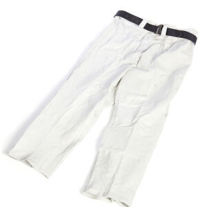 LEATHER TROUSERS W/BELT