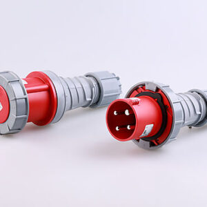 SET MALE/FEMALE PLUG 4P 63A IP67