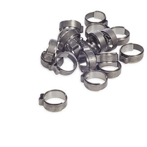 CLAMP 1 EAR 15,6-17,8MM 3/8" HOSE (20PCS)
