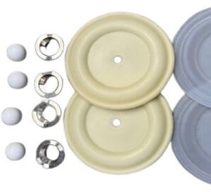 UNITOR AEROFLOW DOUBLE DIAPHRAGM PUMP 1/2 INCH SS - FLUID SERVICE KIT