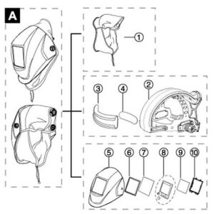 FACESEAL F/AUTODARK 820 - A1