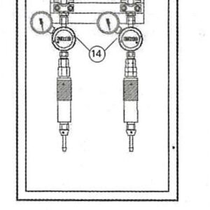 REGULATOR 530 AC PRESSURE 0-1.5 BAR FOR OUTLET STATION