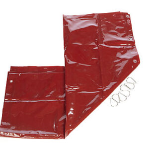 WELDING CURTAIN W/HOOKS