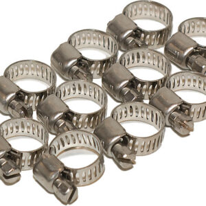 HOSE CLAMP FOR 3/8" HOSE (10 PCS