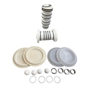 UNITOR AEROFLOW DOUBLE DIAPHRAGM PUMP 2 INCH SS - COMPLETE SERVICE KIT (AIR & FLUID SIDE)