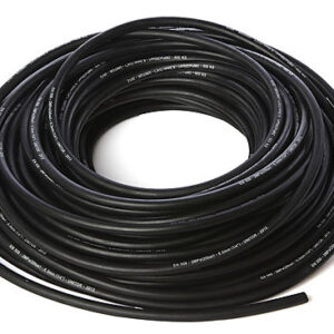 GAS HOSE 1/4" 6.3MM BLACK (SOLD PER METER)